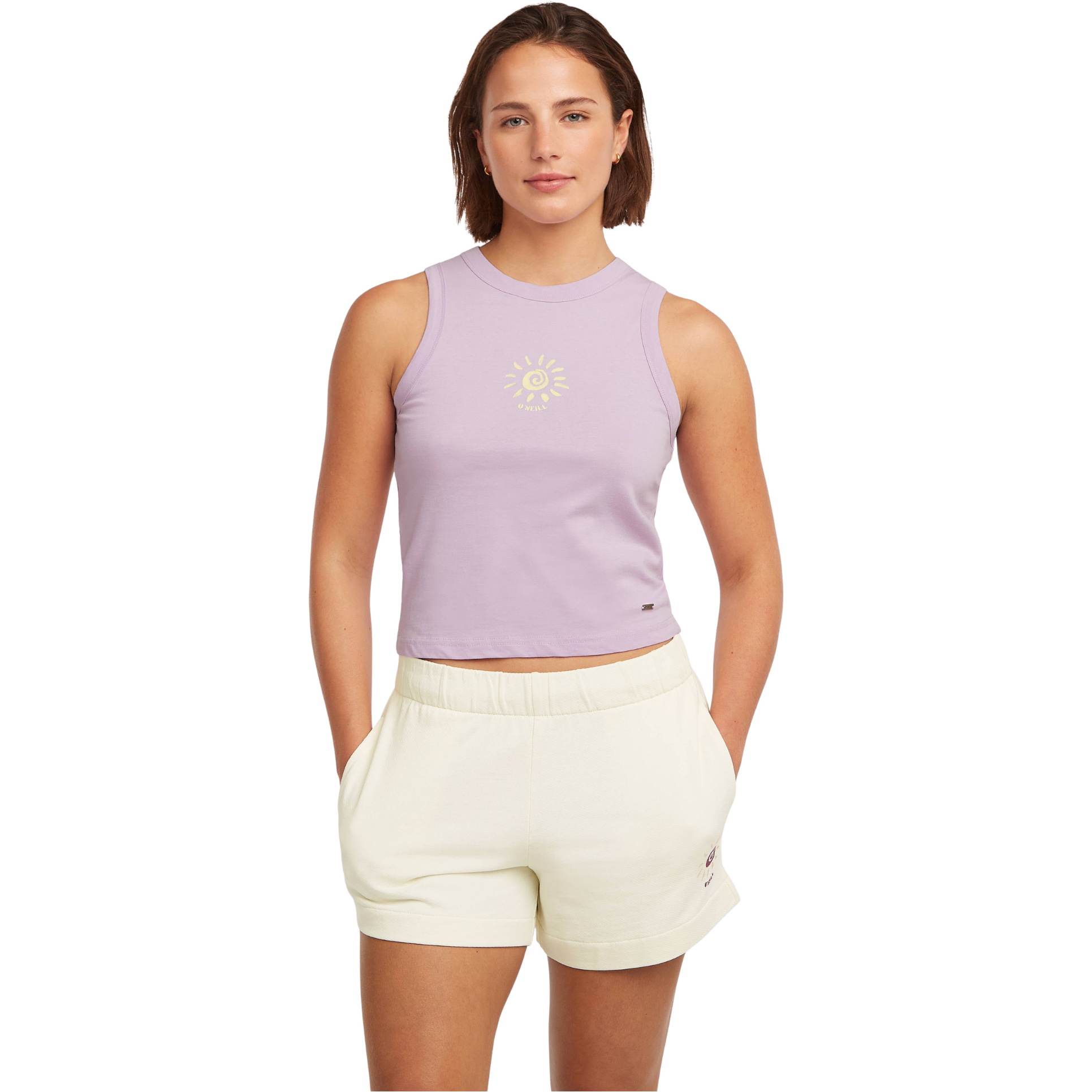 2026 O'Neill Womens Women Of The Wave Tank Top 1850255 - Pale Lavender